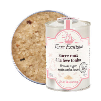 Sucre Roux à la Fève Tonka - Terre Exotique 1kg