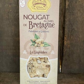 Nougat Gingembre - Le Bonheur des Ogres - 80g