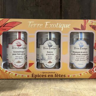 Coffret Epices en fêtes - Terre Exotique