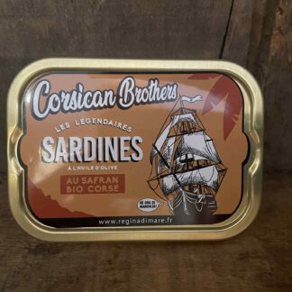 Sardines au Safran BIO de Corse