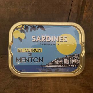 Sardines à l'huile d'olive et citrons de Menton IGP
