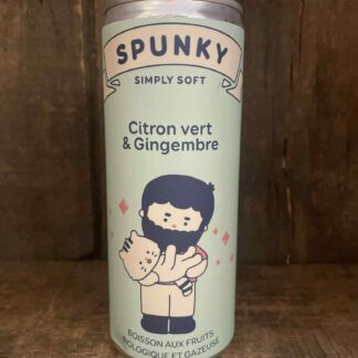 Limonade BIO - Spunky - Citron vert Gingembre