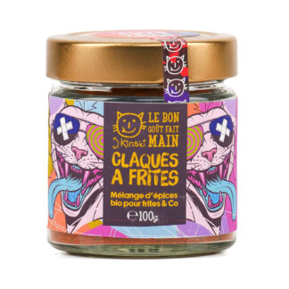 Claques à frites - Mélange d'épices BIO pour frites & co - 100g