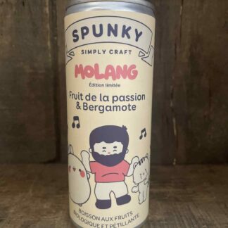 Limonade BIO - Spunky - Fruit de la Passion Bergamote - 25cl