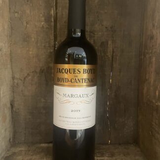 Jacques BOYD de BOYD Cantenac - Margaux - 2019