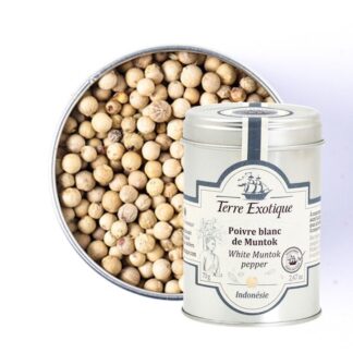 Poivre blanc de Muntok - Indonésie - 70g