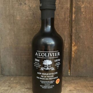 Huile d'olive vierge de la Vallée de Baux de Provence AOP - A l'Olivier - 250ml