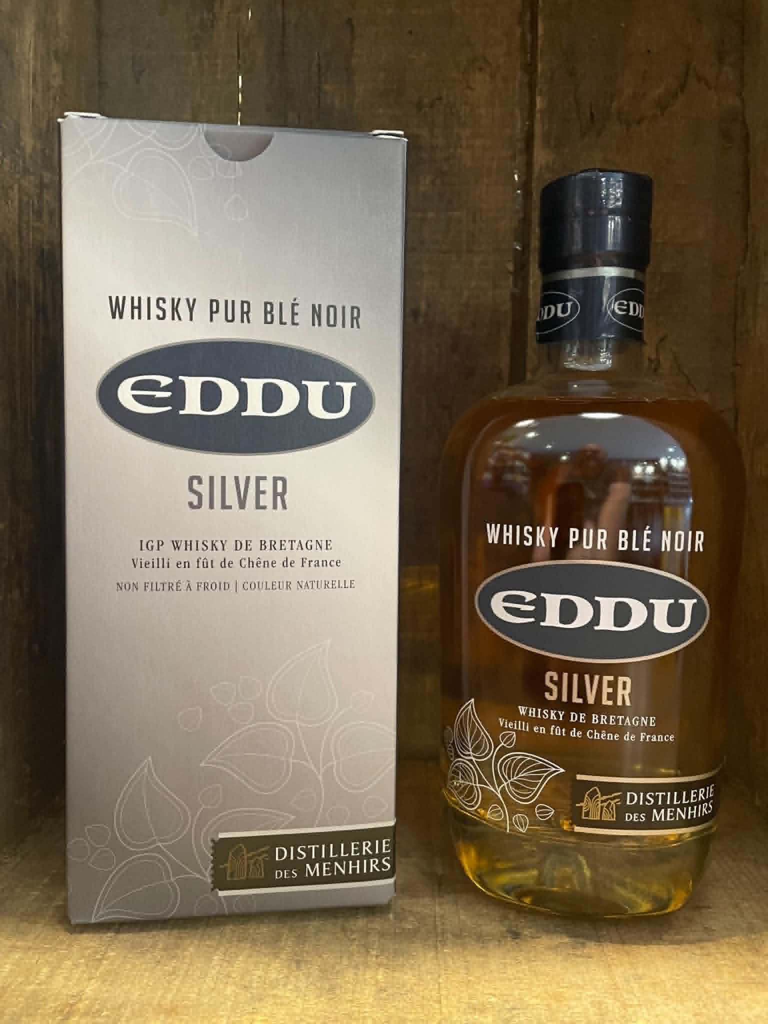 EDDU Silver - Distillerie des Menhirs - 70cl - 43%